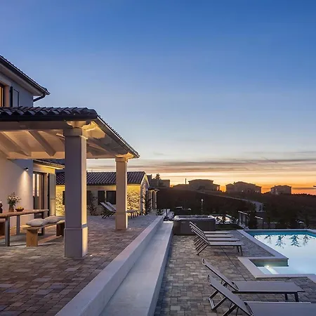 Luxury Arman With Whirlpool In Visinada Villa *