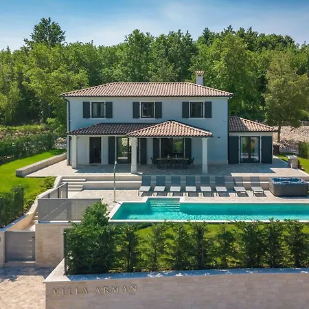 Villa Luxury Arman With Whirlpool In Visinada