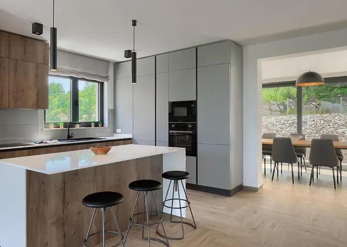 Luxury Arman With Whirlpool In Visinada Villa